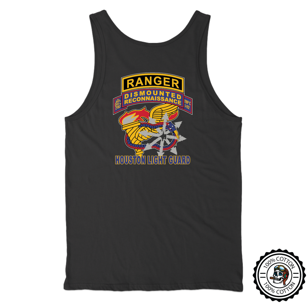 C (DRT), 1-112th CAV (RSTA) “Houston Light Guard” Tabbed Tank Tops