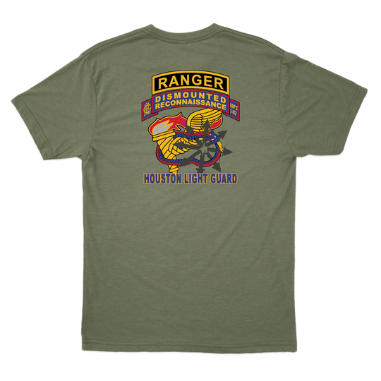 C (DRT), 1-112th CAV (RSTA) “Houston Light Guard” Tabbed T-Shirts