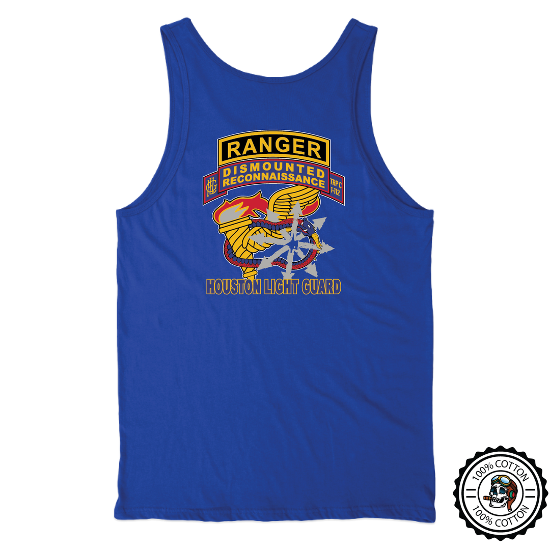 C (DRT), 1-112th CAV (RSTA) “Houston Light Guard” Tabbed Tank Tops