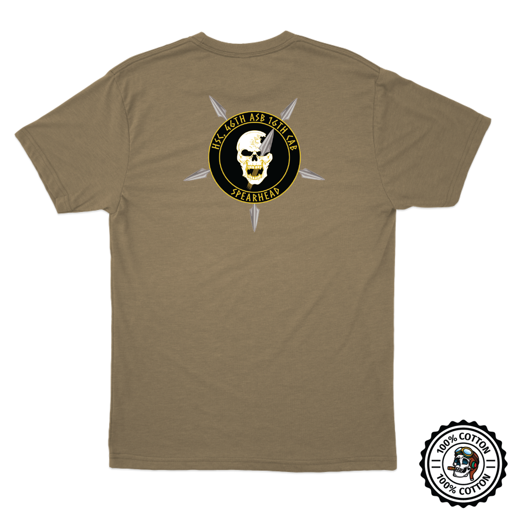 HSC, 46TH ASB "Spearhead" Tan 499 T-Shirt