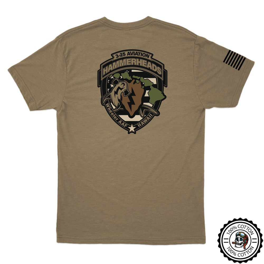 3-25 AVN REG "Hammerheads" Tan 499 T-Shirt