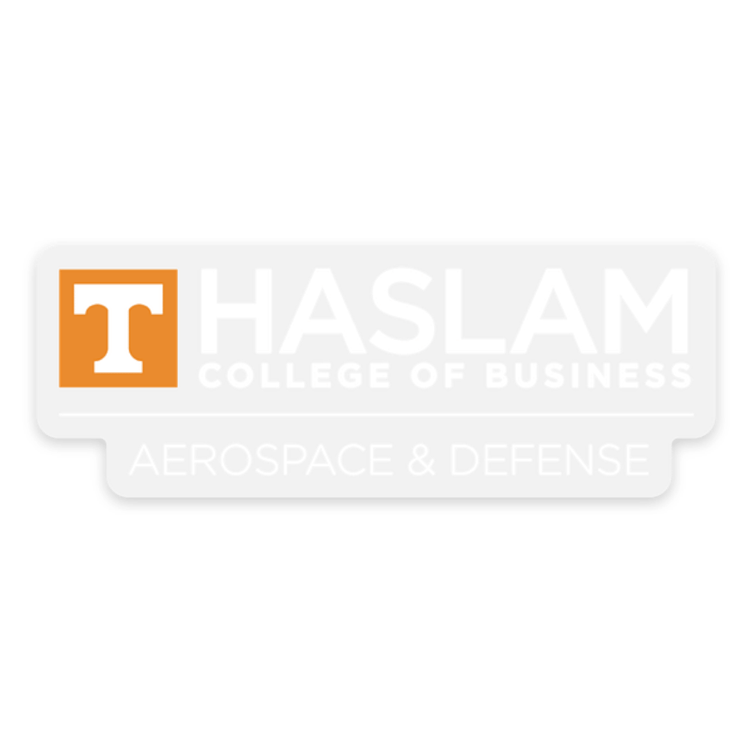 Haslam College of Business Aerospace and Defense Sticker
