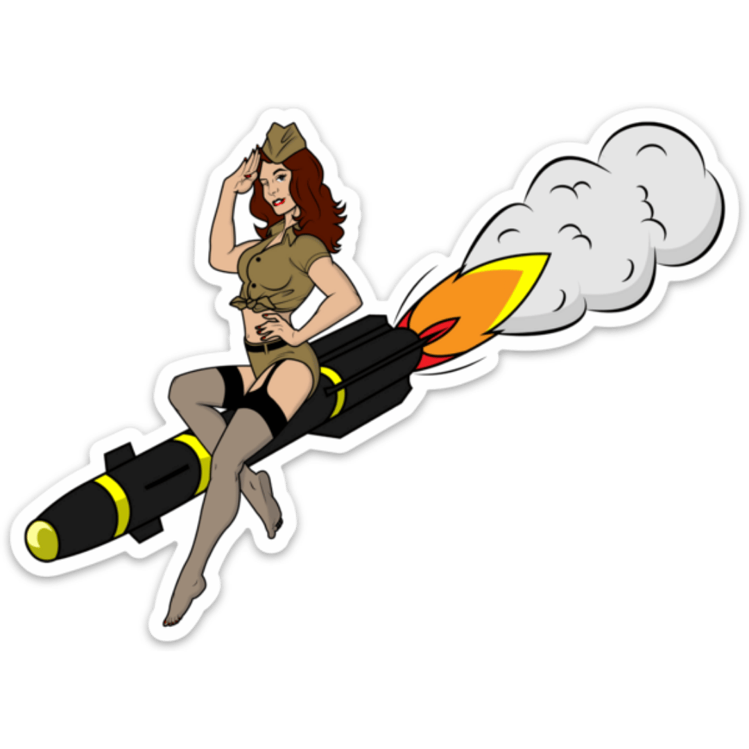 Hellfire Holly Sticker