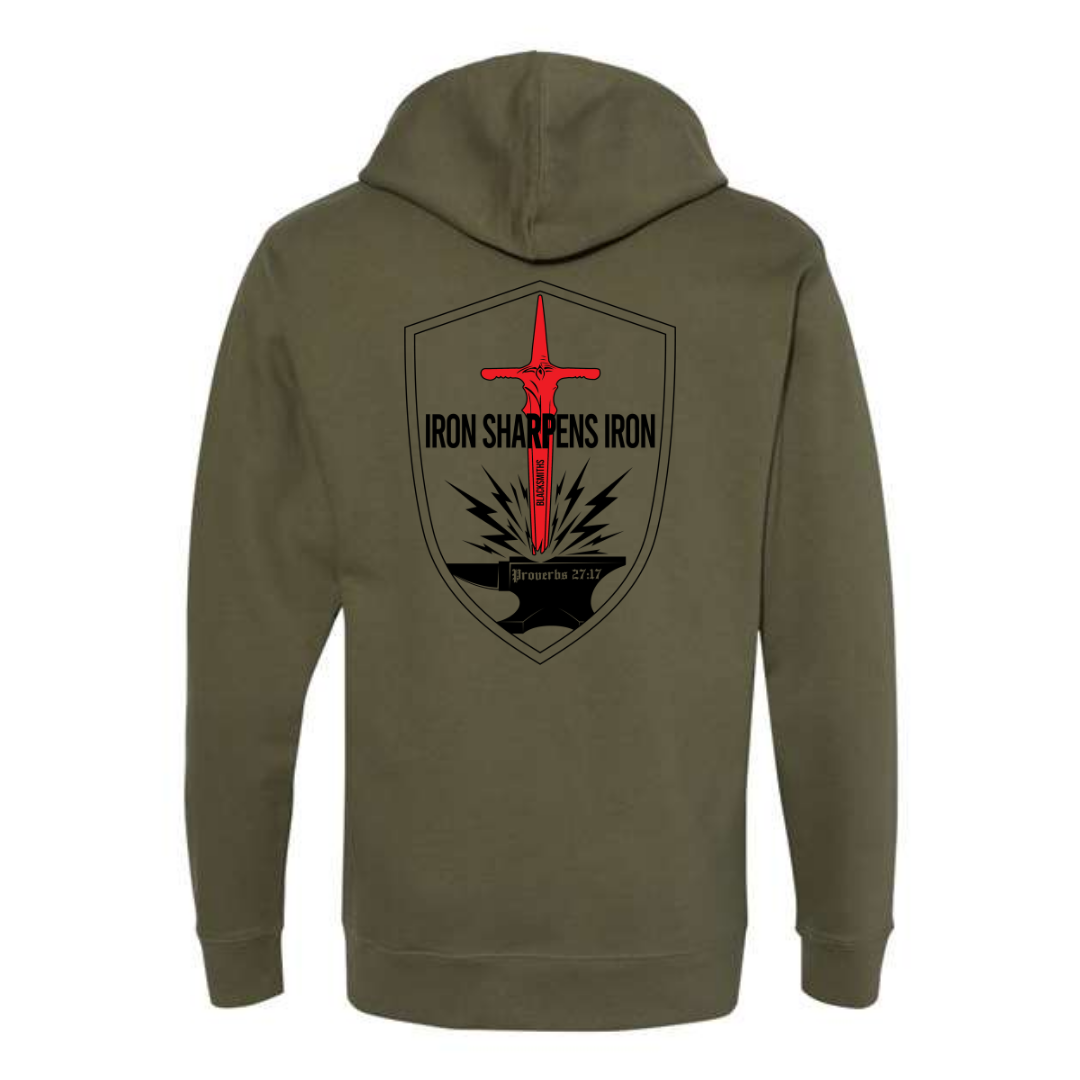 B Co, 640th ASB "Blacksmiths" Hoodies