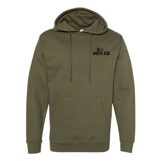 B Co, 640th ASB "Blacksmiths" Hoodies