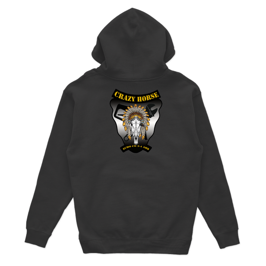 E Co, 3-4 AHB "Crazy Horse" Hoodies