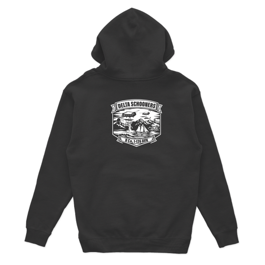 B Co, 1-126 AVN "Delta Schooners" Subdued Hoodies