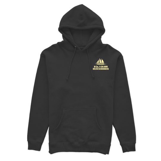B Co, 1-126 AVN "Delta Schooners" V2 Hoodies