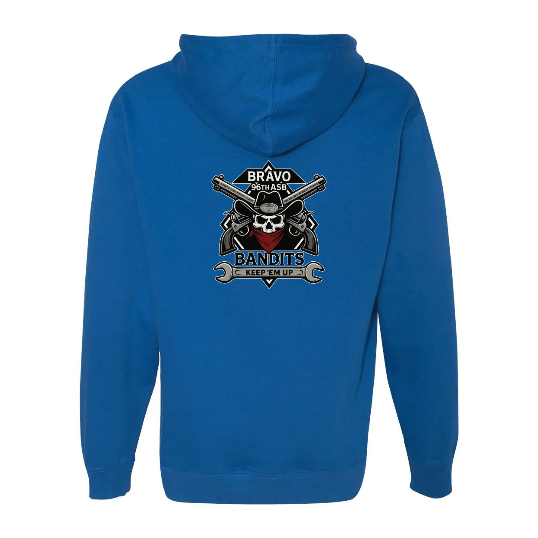 B Co, 96th ASB "Bandits" Hoodies