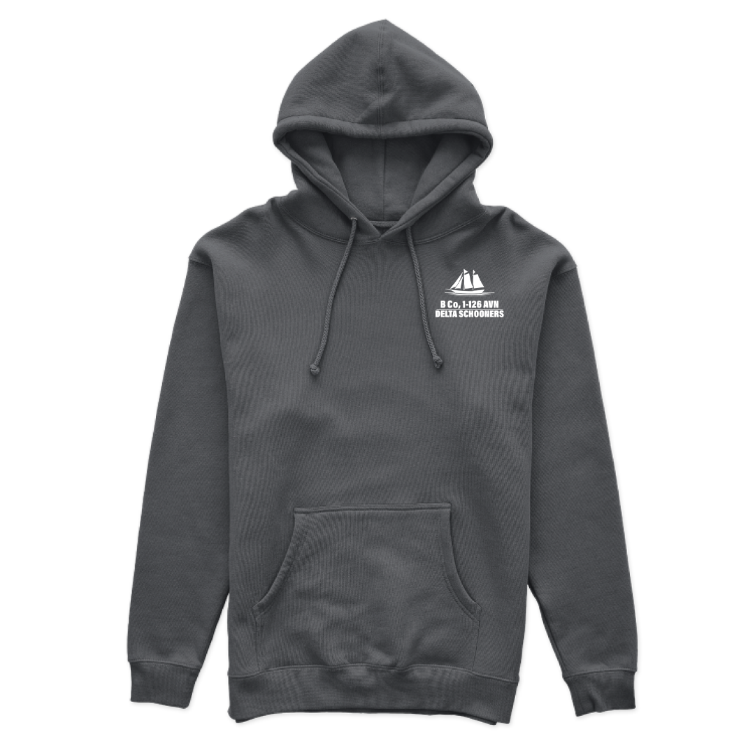 B Co, 1-126 AVN "Delta Schooners" Subdued Hoodies