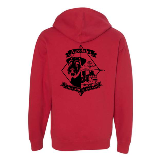 C Co, 96th ASB Airedale Hoodies