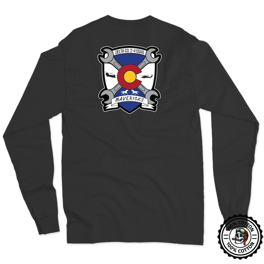D Co, 2-4 "Mavericks" Horse Plt Long Sleeve T-Shirt