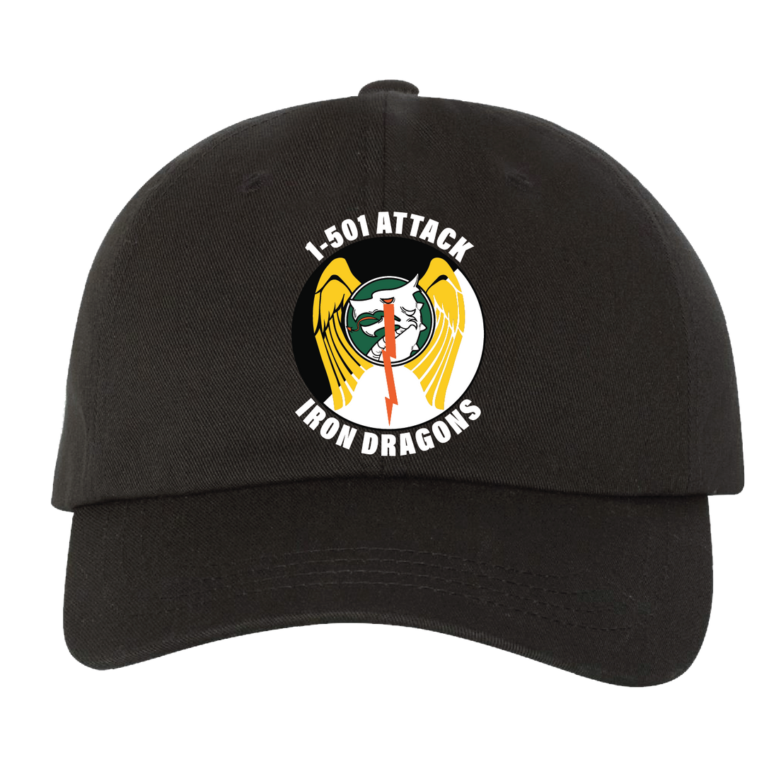 1-501 AB "Iron Dragons" Embroidered Hats