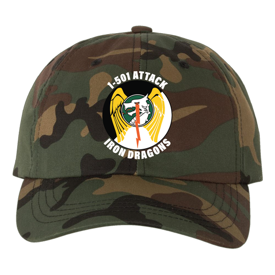 1-501 AB "Iron Dragons" Embroidered Hats