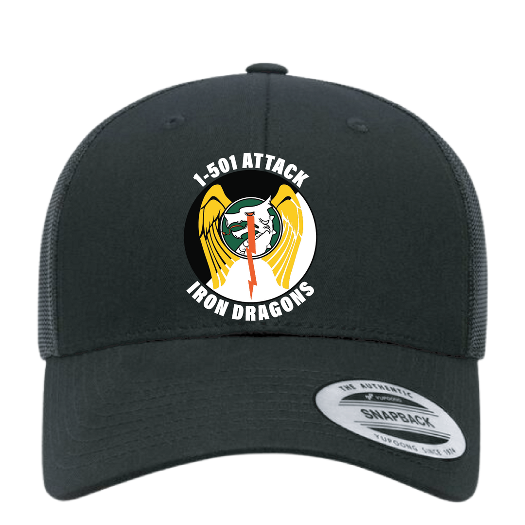 1-501 AB "Iron Dragons" Embroidered Hats