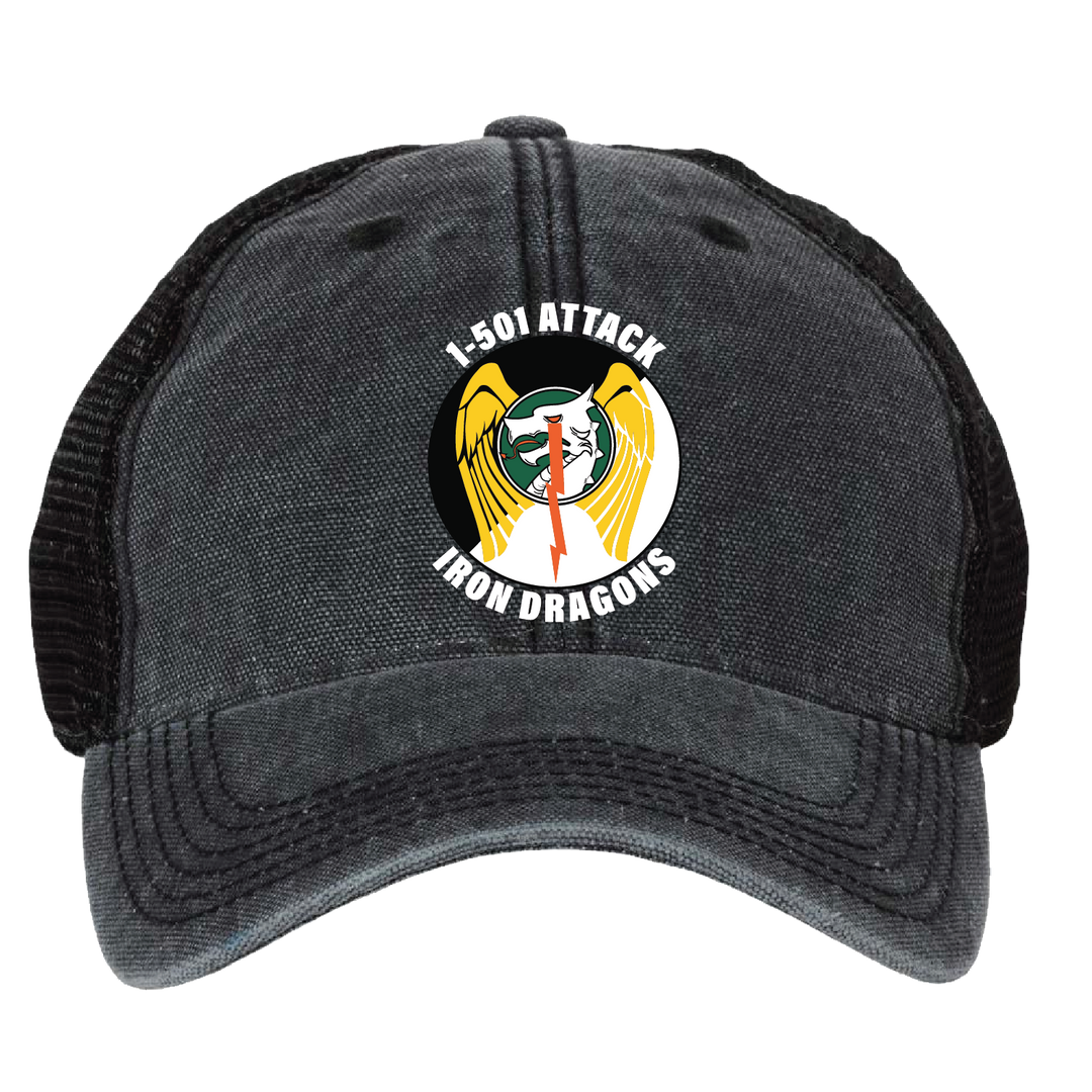 1-501 AB "Iron Dragons" Embroidered Hats