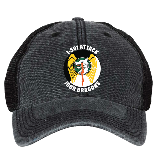 1-501 AB "Iron Dragons" Embroidered Hats