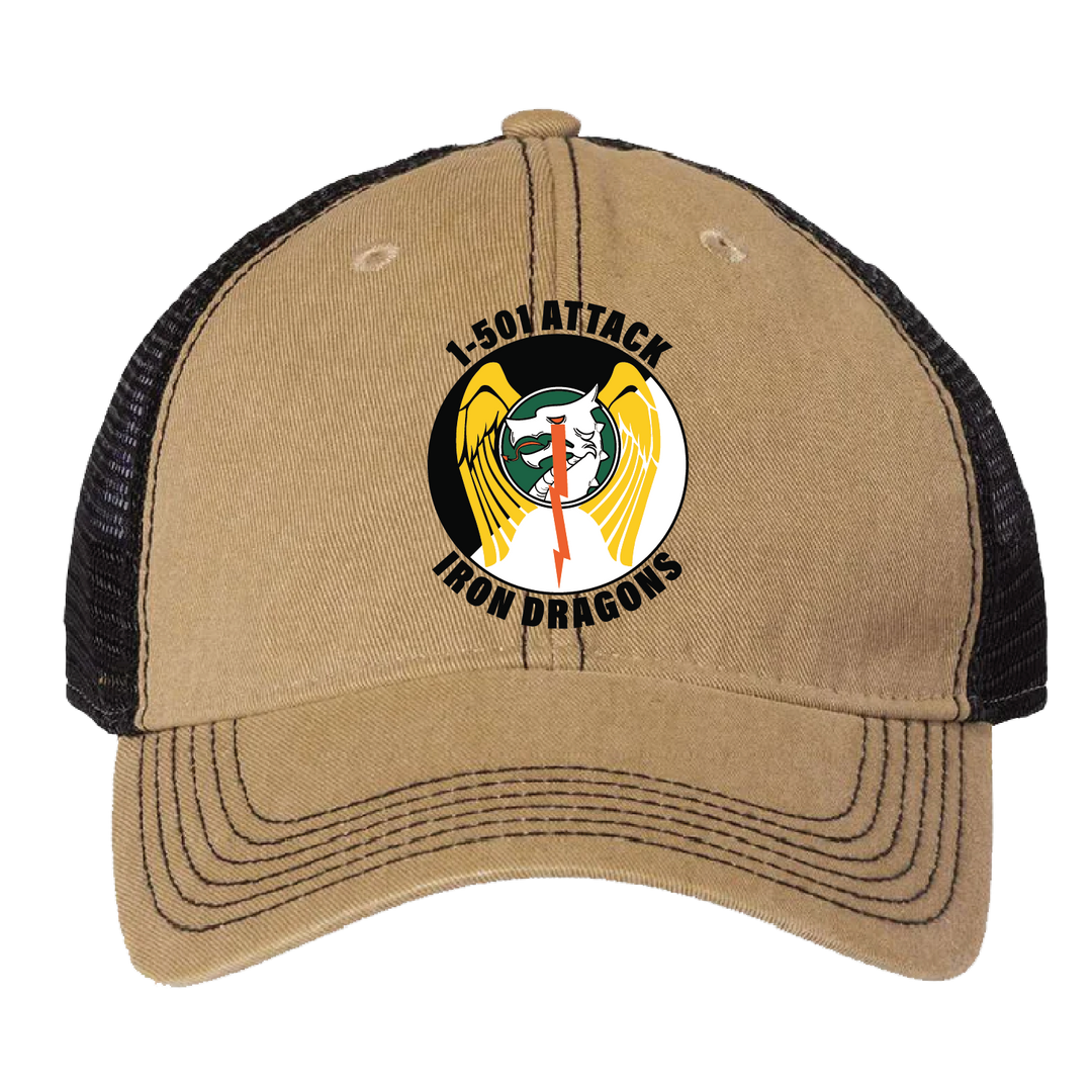 1-501 AB "Iron Dragons" Embroidered Hats