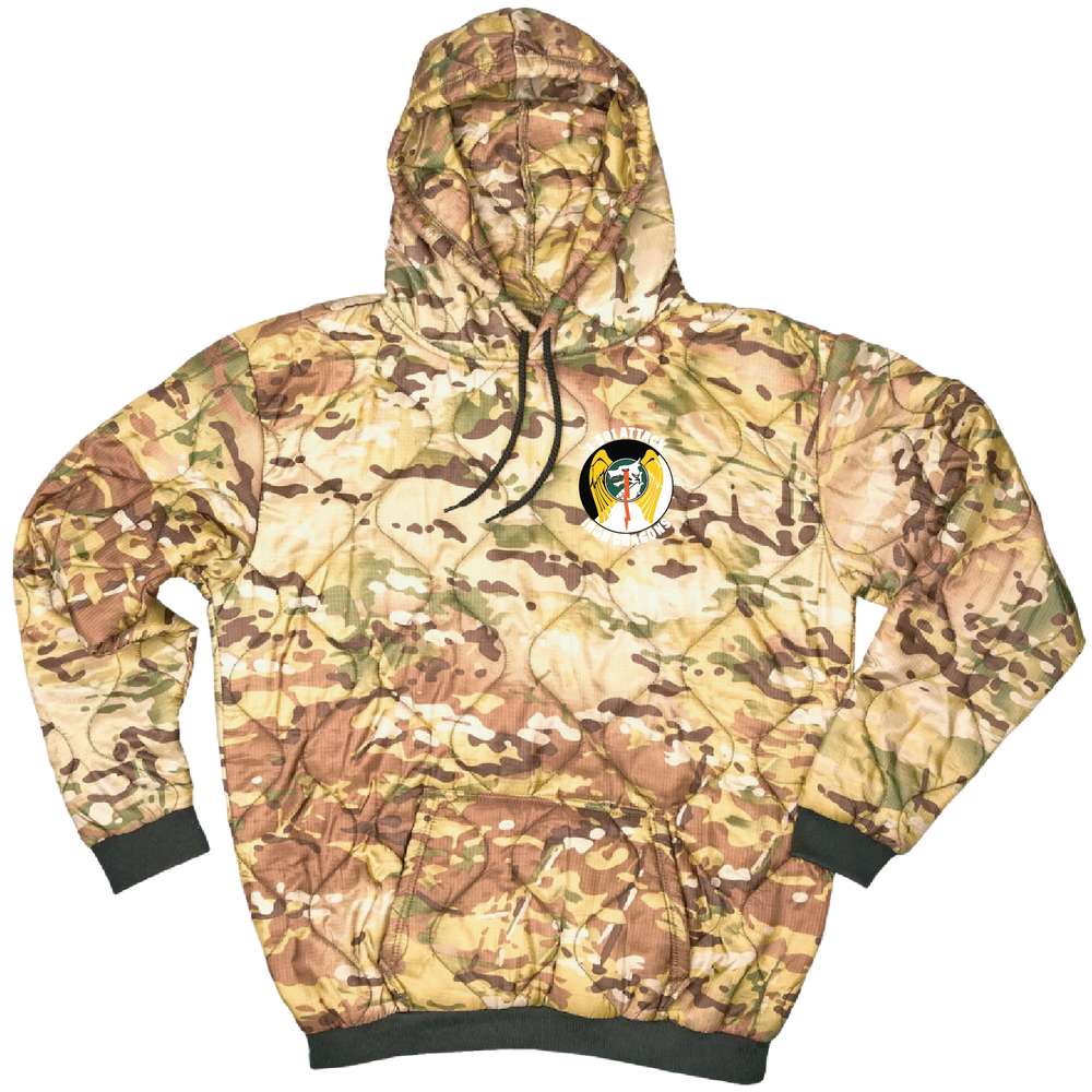 1-501 AB "Iron Dragons" Field Hoodie Embroidery