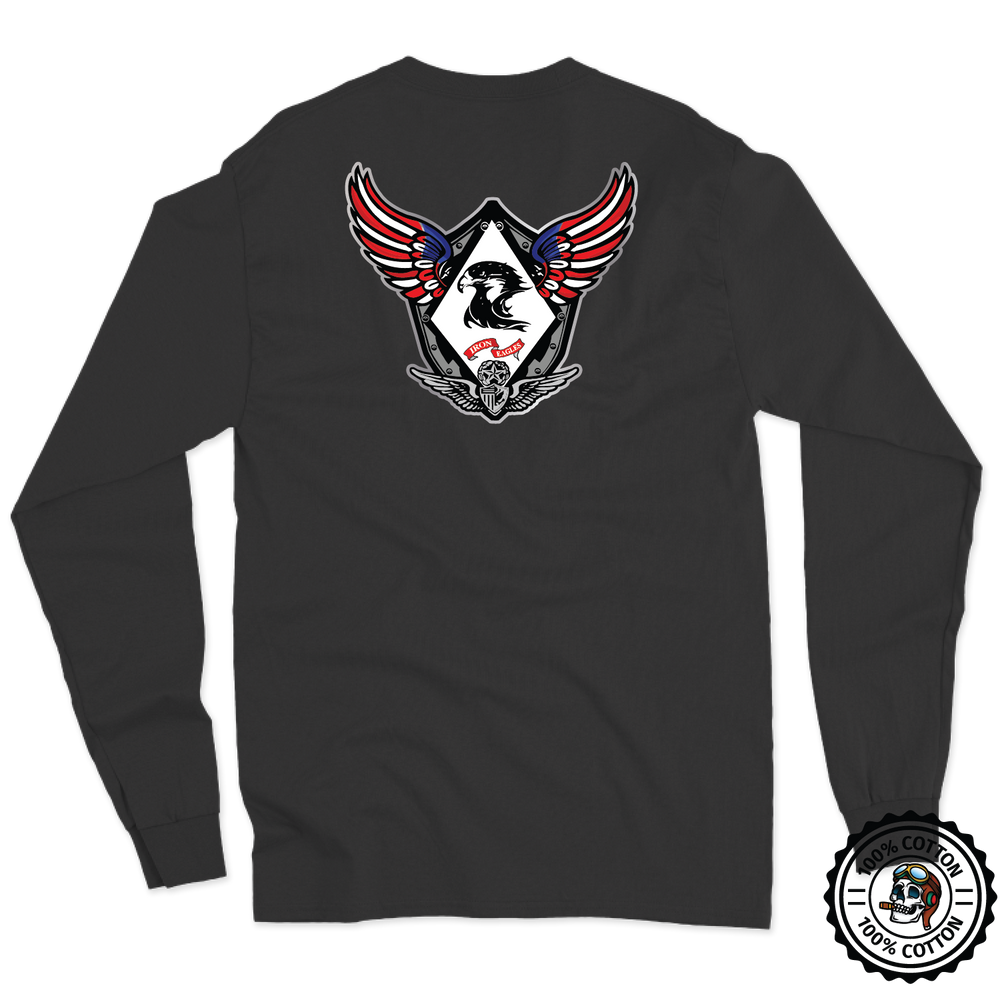 HHC, 6-101 GSAB "Iron Eagles" Long Sleeve T-Shirt