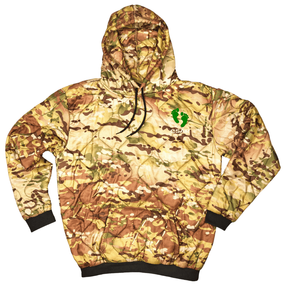 Jolly Green Field Hoodie Embroidery