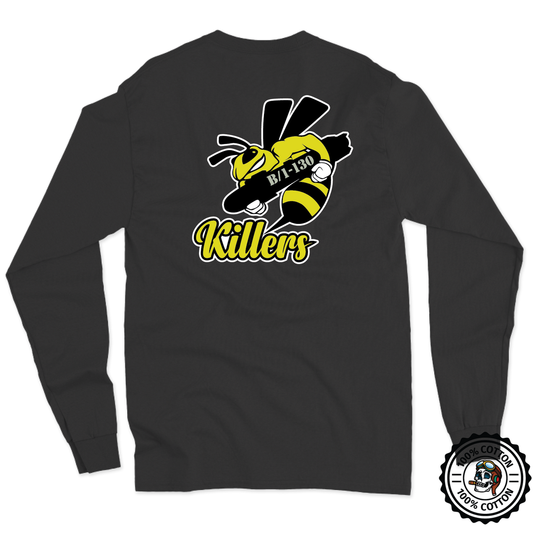 B Co, 1-130 AB "Killers" Long Sleeve T-Shirt