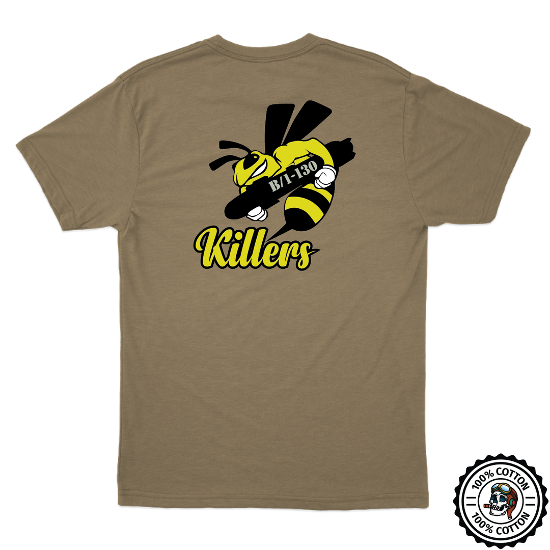 B Co, 1-130 AB "Killers" Tan 499 T-Shirt