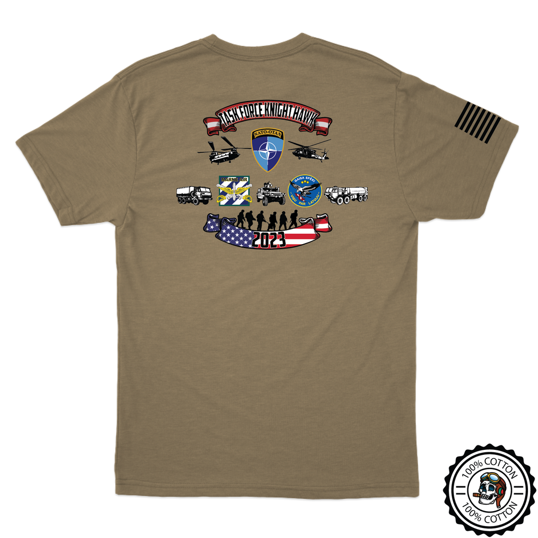 Task Force Knighthawk, 2-3 GSAB Tan 499 T-Shirt