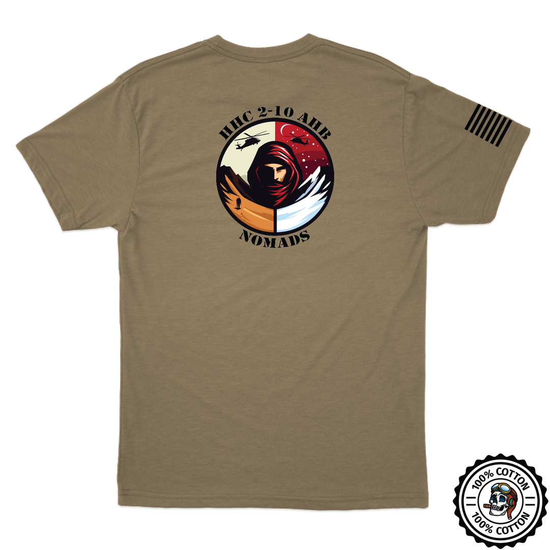 HHC 2-10 AHB "Nomads" Tan 499 T-Shirt