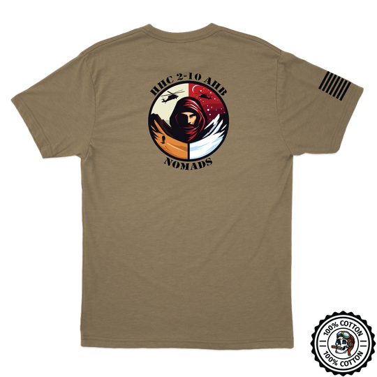 HHC 2-10 AHB "Nomads" Tan 499 T-Shirt