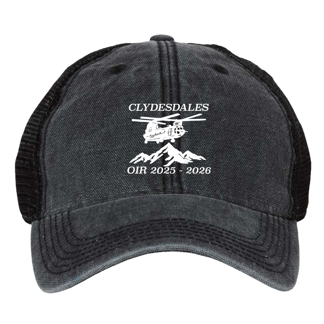 B Co, 2-4 AVN "Clydesdales" Embroidered Hats
