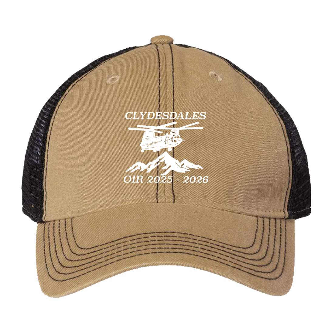 B Co, 2-4 AVN "Clydesdales" Embroidered Hats
