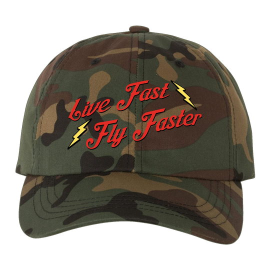 Live Fast Fly Faster Hat