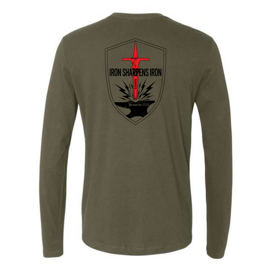 B Co, 640th ASB "Blacksmiths" Long Sleeve T-Shirt
