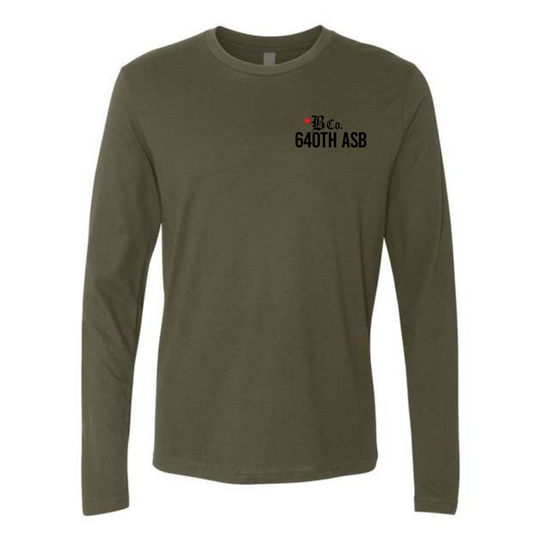 B Co, 640th ASB "Blacksmiths" Long Sleeve T-Shirt