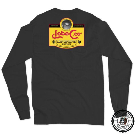 C Co, 2-227 AVN REGT "Longhorn Dustoff" Long Sleeve T-Shirt