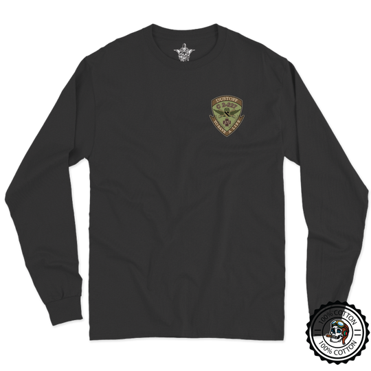 C Co, 2-227 AVN REGT "Longhorn Dustoff" Long Sleeve T-Shirt