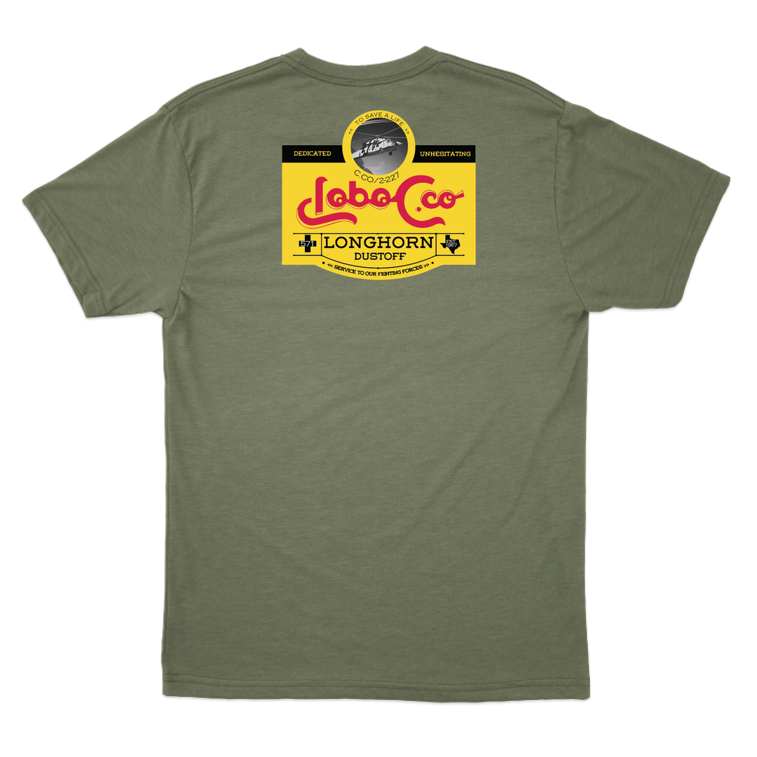 C Co, 2-227 AVN REGT "Longhorn Dustoff" T-Shirts