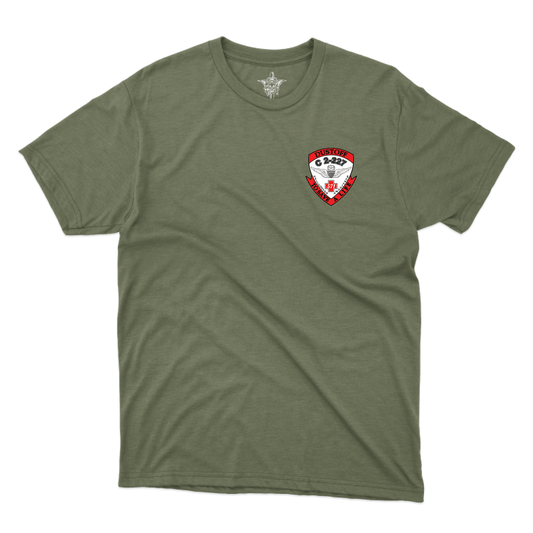 C Co, 2-227 AVN REGT "Longhorn Dustoff" V2 T-Shirts