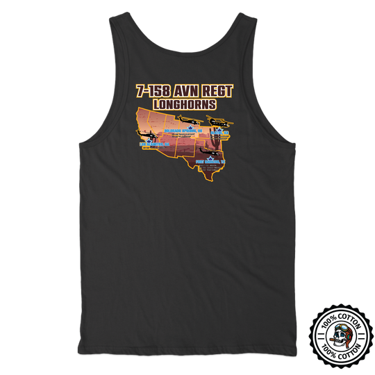 7-158 GSAB "Longhorns" Tank Tops