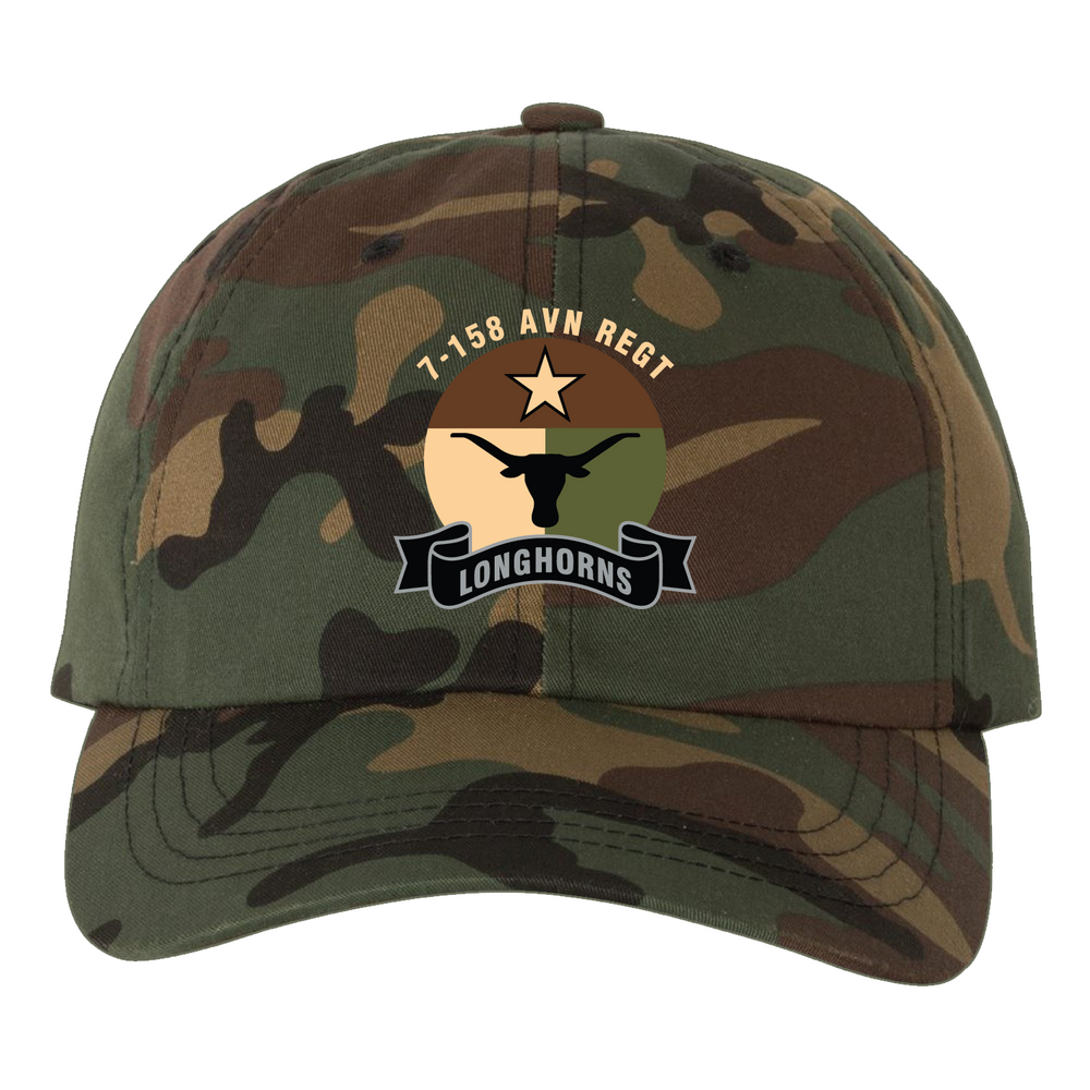 7-158 GSAB "Longhorns" Embroidered Hats