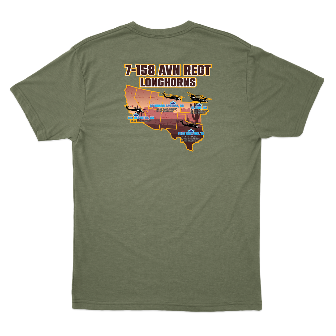 7-158 GSAB "Longhorns" T-Shirts