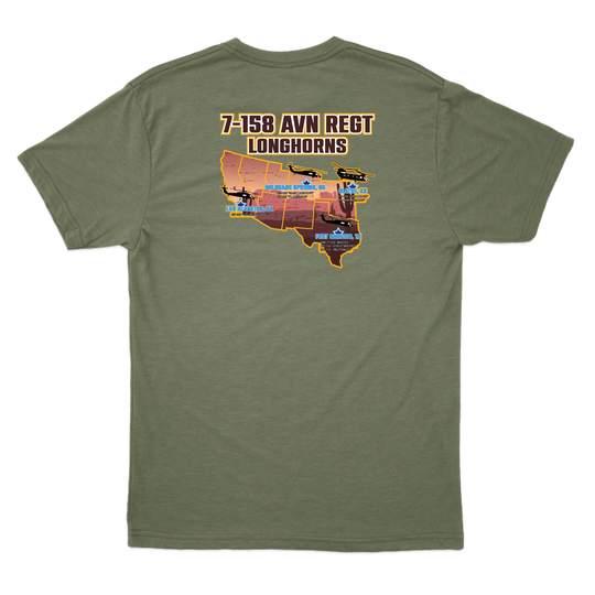 7-158 GSAB "Longhorns" T-Shirts