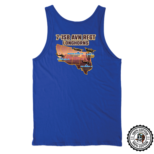 7-158 GSAB "Longhorns" Tank Tops