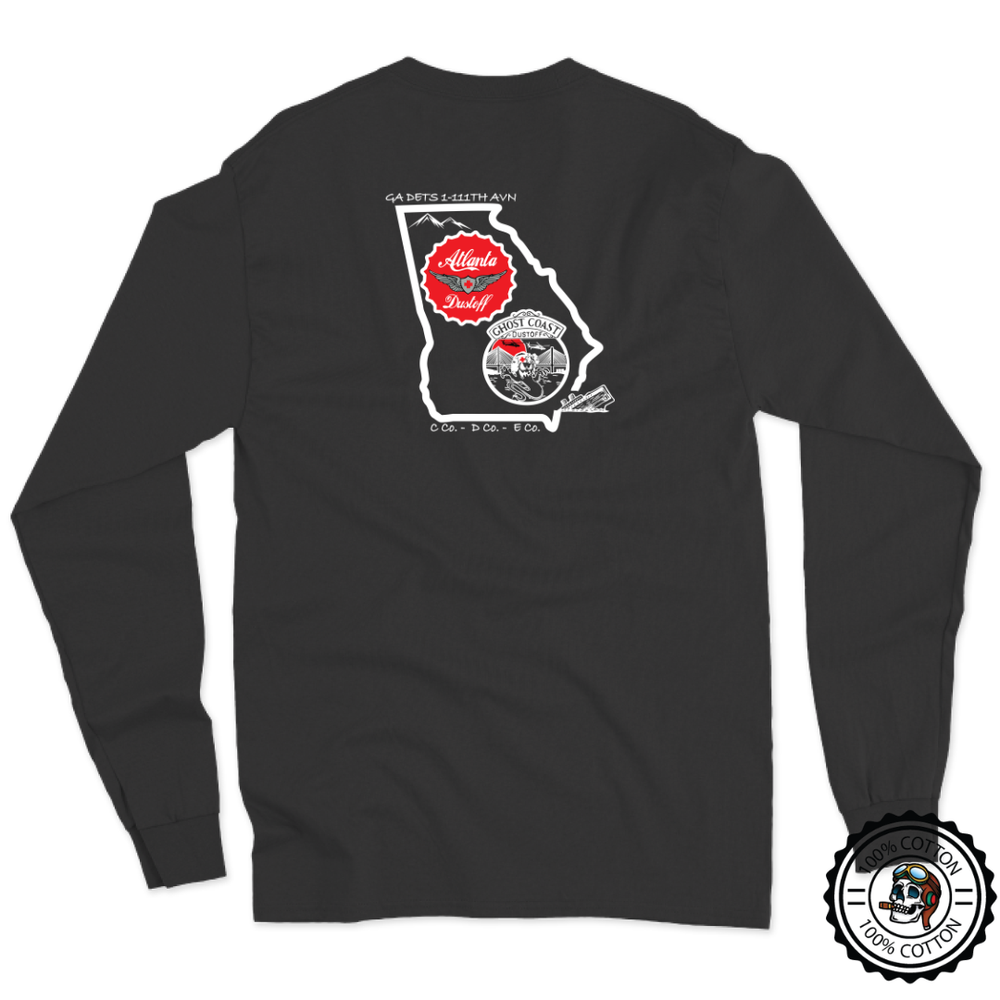 Det 1, C Co, 1-111 GA Dustoff Long Sleeve T-Shirt