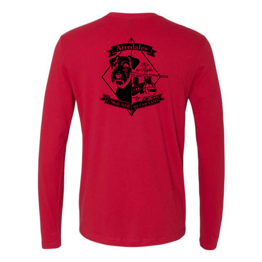 C Co, 96th ASB Airedale Long Sleeve T-Shirt