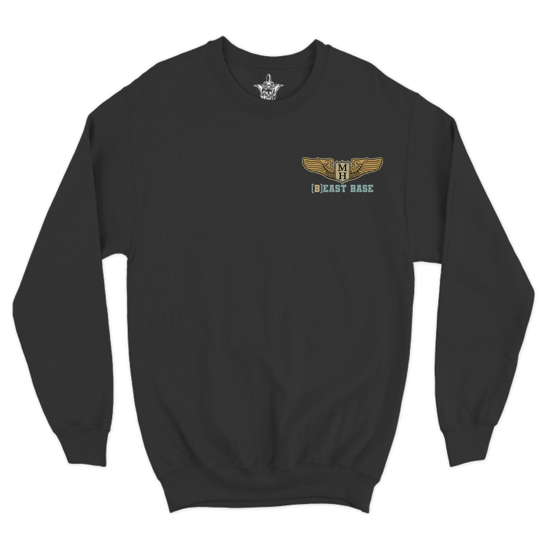 MHEB SU_Black Crewneck Sweatshirt Front.png