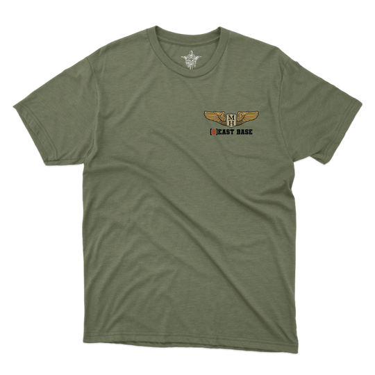 MHEB SU_Heather Military Green Tshirt Front.png
