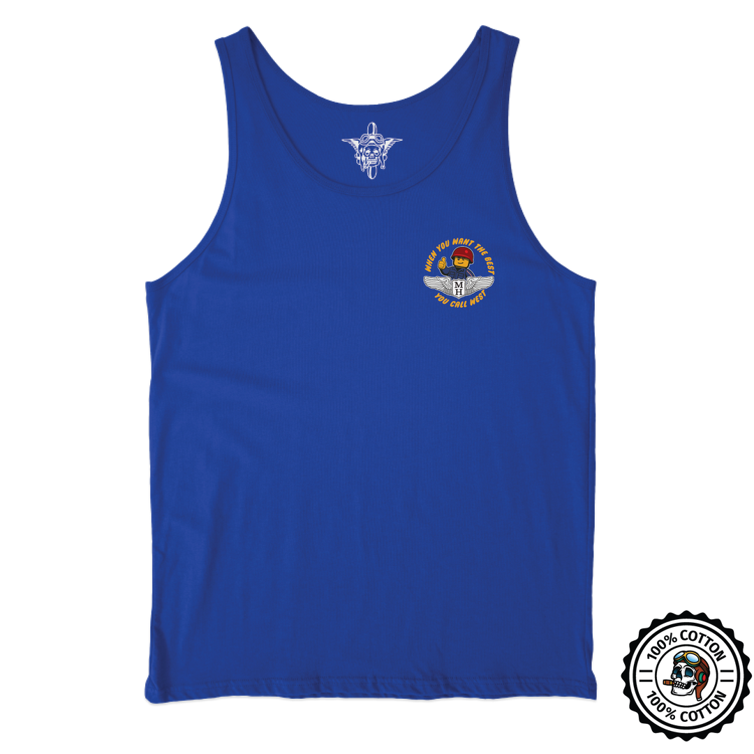 Memorial Herman West Base Tank Tops