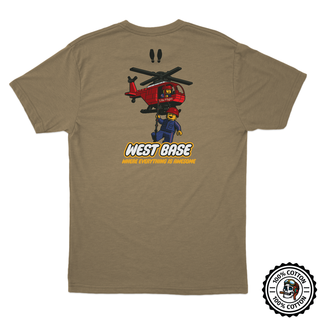 Memorial Herman West Base Tan 499 T-Shirt